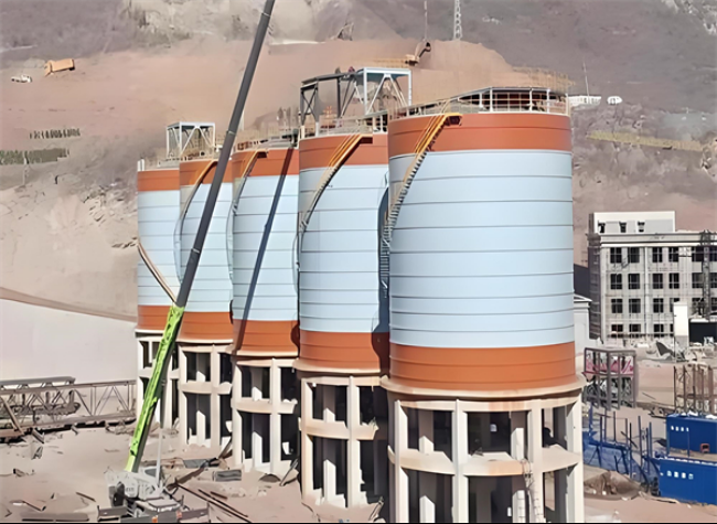 白云矿区高架钢板仓